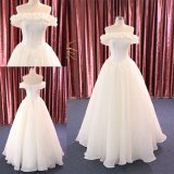Customize Real off Shoulder Ball Gown Bridal Wedding Dresses 2018