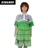 Factory Custom Made New Design Sublimation Kids Soccer Jersey (S034)