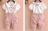 Wholesale Girl's Strap Odell Cotton Suit for Girls