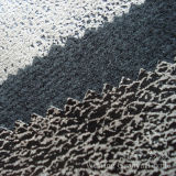Decorative Foil Printing Suede Leather Fabric for Upholstery