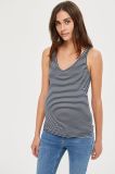High Quality Stripe Pure Cotton Maternity Sleeveless Tops Shirts Vest