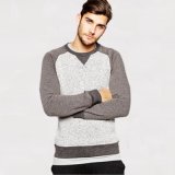 Sweatshirt with Contrast Hem & Raglan Sleeve