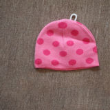 2017 New Arrival Pink DOT Infant/Baby Hat