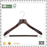 Custom Cheap Wooden Coat Hanger Suit Hanger for Cloth Shop