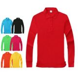 Custom Different Colors, Sizes, Materials, Logos, Long Sleeve Polo T Shirt