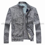 Gray Colthing Linen Cotton Men's Casuall Jacket (GH1308)