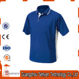 Custom Made Men's High Quality Cotton Blue Polo T Shirts