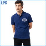 Blue Casual and Comfortable Cotton Men Polo Shirt