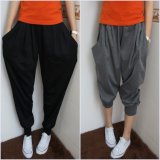 Hip-Hop Style Knitted Casual Pants
