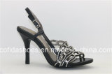 Elegant Fashion High Heels Lady Leather Sandals