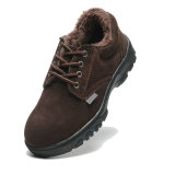 MID Ankle Keep Warm Safety Shoes with Fur
