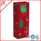 Christmas Bottle Wine Paper Bags with Hot Stamping and Handle
