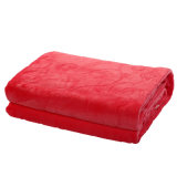 Stock Red Color Flannel Blanket 200*230