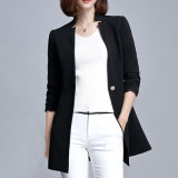 Lady Wear Factory Professional OEM New Design Ladies Black Suit