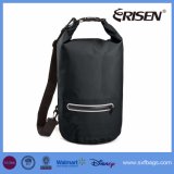 Premium Waterproof Dry Bag with Exterior Zip Pocket Shoulder Strap