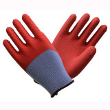 (LG-013) 13t Latex Coated Labor Protective Safety Work Gloves