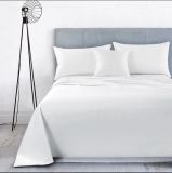White S Jacquard Air Layer Fabric Waterproof Bed/Linen Sheet /Bedspread Coated with TPU/PE/PVC