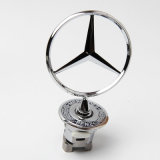 Hood Emblem Ornament Badge Star Stand up Front Logo W210 for Mercedes Benz