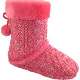 Cashmere Fabric Warm Indoor Boots