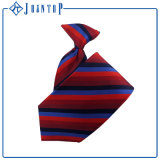 100% Silk Casual Style Stripes Fashion Men's Clip Tie