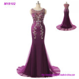 Purple Mother of The Brides Dress Long Plus Size 2017 Evening Gown