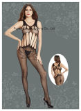 Woman Erotic Net Bodystocking with Hollow out Design