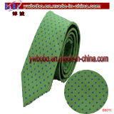 100% Silk Necktie Polyester Tie Dots Floral Woven Necktie (B8013)