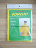 Yellow PEVA Poncho/Waterproof and Windproof/PEVA/Raincoat