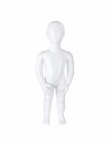 Bright White Full-Body Kids Mannequin (70CM)