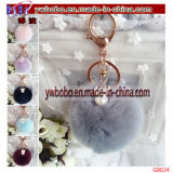 Rabbit Fur Handbag Furry Key Ring Cell Phone Pendant Car Best Wedding Gift (G8024)