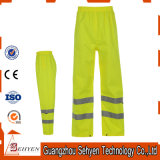 100% Cotton High Visibility Work Pants of Yellow