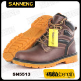 Genuine Leather Ankle Safety Boot with Steel Toe (SN5513)
