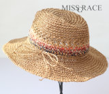 Summer Straw High Quality Panama Fedora Women Girl Hat