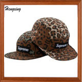 Custom Fashion Leopard 5 Panel Snapback Hat