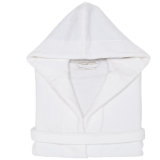 High Quality 100% Cotton Super Soft Hooded Bathrobe for Hotel