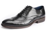 Italy Custom Hand Made Brogue Oxford Leather Formal Men Shoes