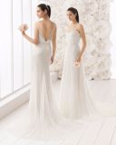 Heavy Sequins Beading Tulle Bridal Gown Wedding Dress