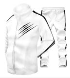 Men Running Stripes Bulk Track Suit Jogging Sport Jacket Suit