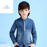 New Design Slim Blue Boys' Long Sleeve Denim Shirt by Fly Jeans