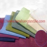Silk Linen Slub Printing Fabric for Full Dress Curtain