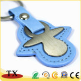 High Quality and Cute Metal Leather Key Chain