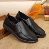 2017 New PU Round Shoes Men's Daily Wear Shoes Business Casual Shoes Wholesale