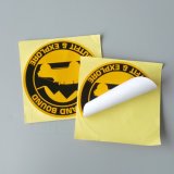 Custom Order Glossy Paper Sticker Label & Waterproof Vinyl Sticker Label