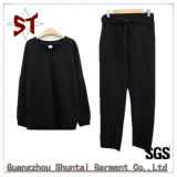 OEM Women Casual Clothing Hoody Suits with Trousers