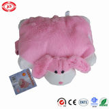 Bunny Pink Lovely Gift Cushion Bed Sleeping Buddy 2in1 Pillow