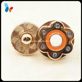 Custom Fashion Flower Shape Decorative Colorful Magnet Button