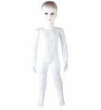 Bright White Kids Mannequin with Makeup (90CM)