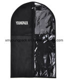 Black Suit Garment Travel Bag with See-Through Vinyl
