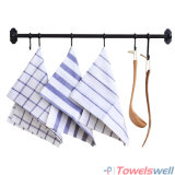 Cotton Checkered Stripe Kitchen Tea Towel