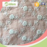 Beautiful White Color Lace with Flower Decoration Embroidery Lace Fabric